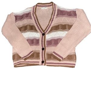 Sweet envy New York button up cardigan sweater